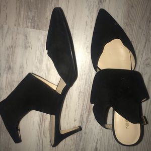 Nine West Black Strappy Heel Shoe